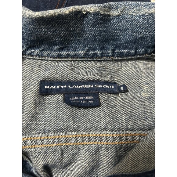 Women’s Ralph Lauren Sport Jean Jacket . - Picture 3 of 3